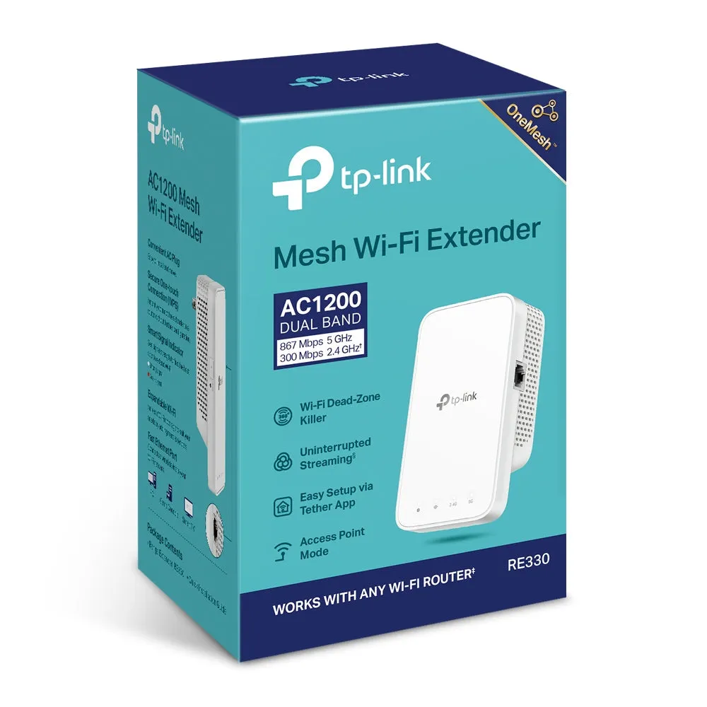 TP-Link AC1200 Wi-Fi Range Extender