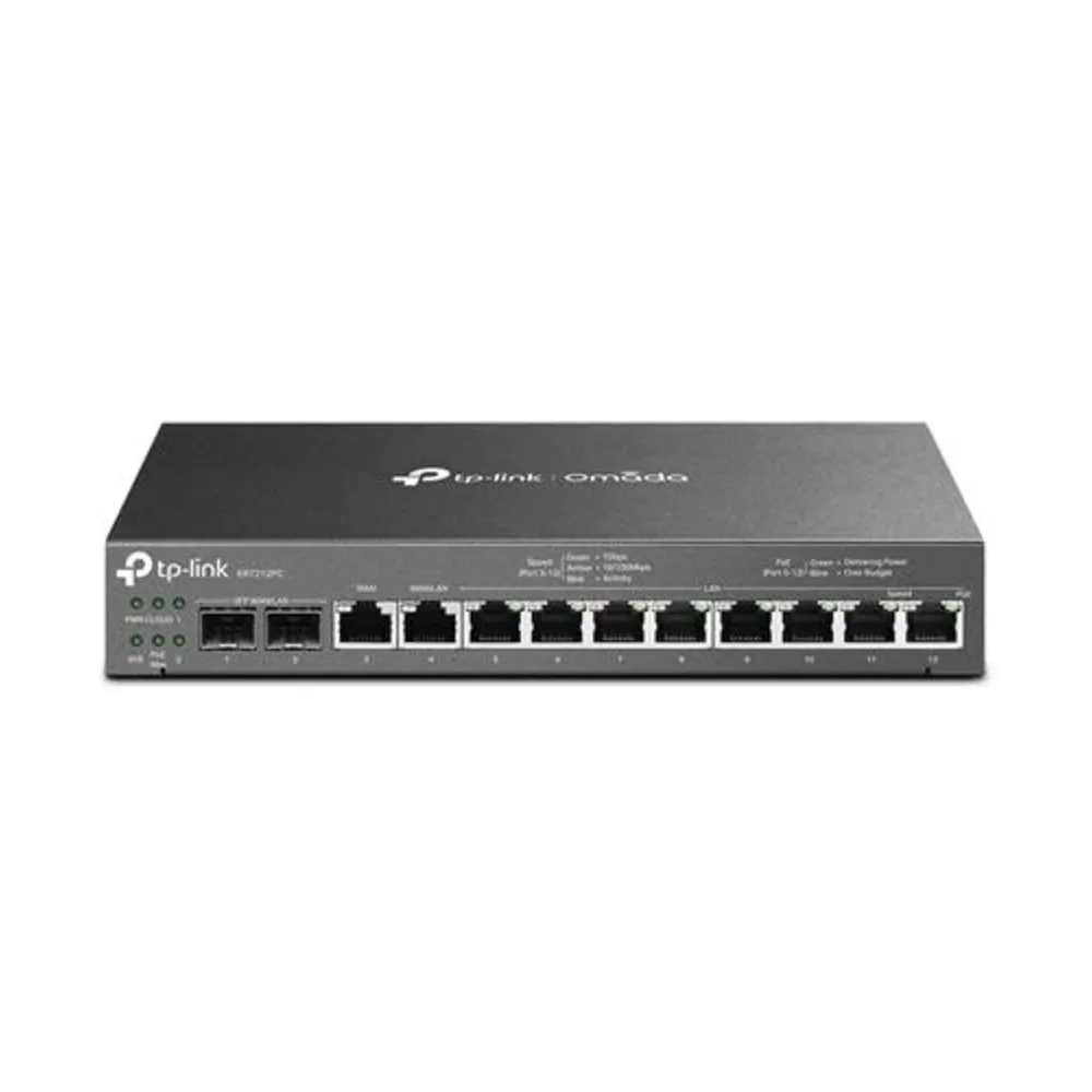 TP-LINK USA CORPORATION ER7212PC Omada Gigabit Vpn Router Poe  Ports And
