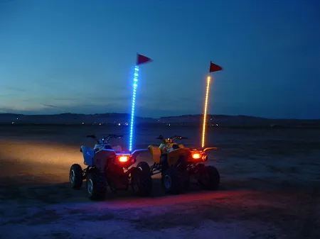 Tribal Whips Whipzilla - 4' LED Whip