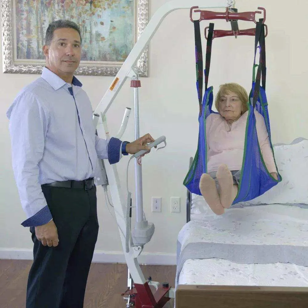 Universal Full Body Mesh Lift Sling with Commode Opening