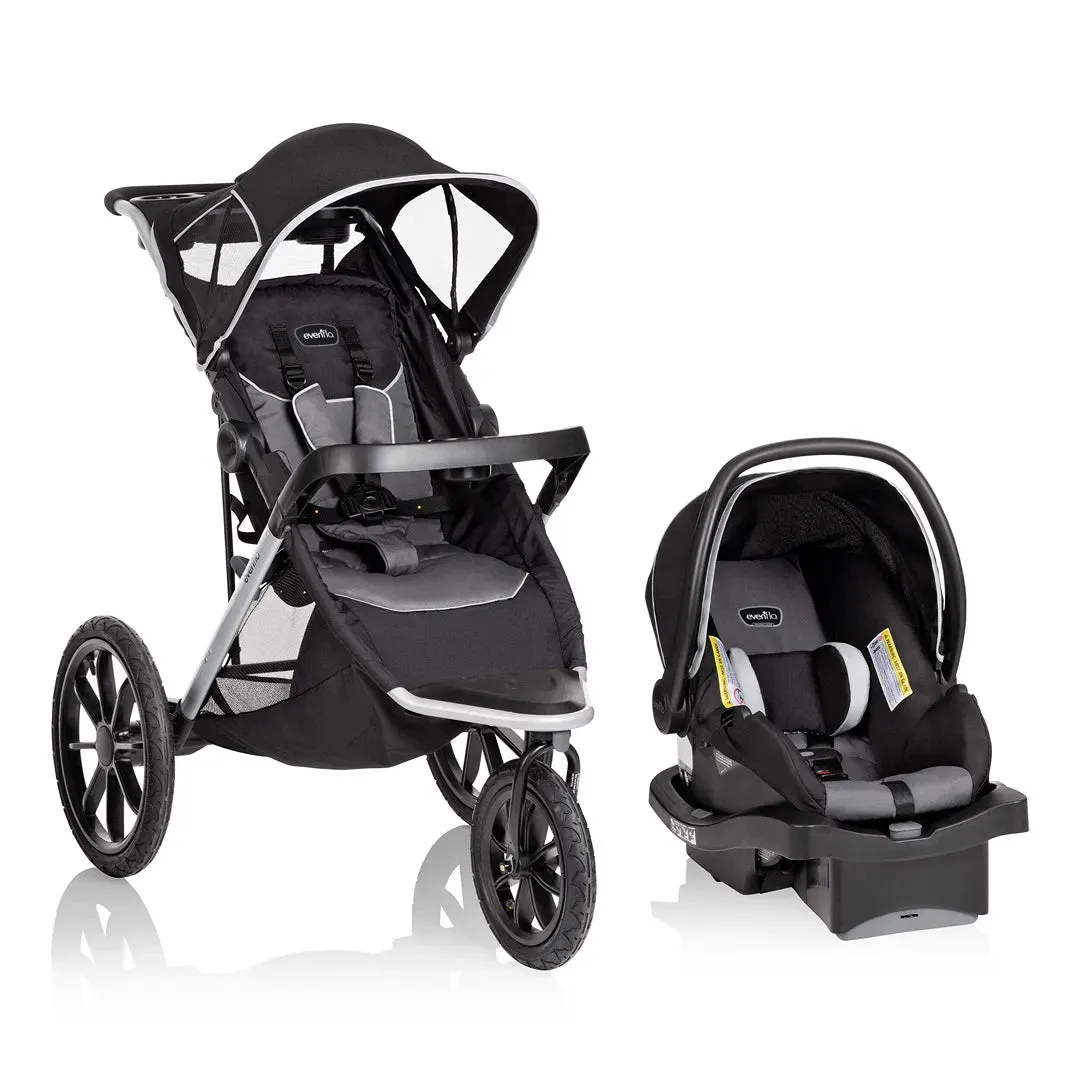 Victory Plus Travel System and Jogging Stroller - Grey