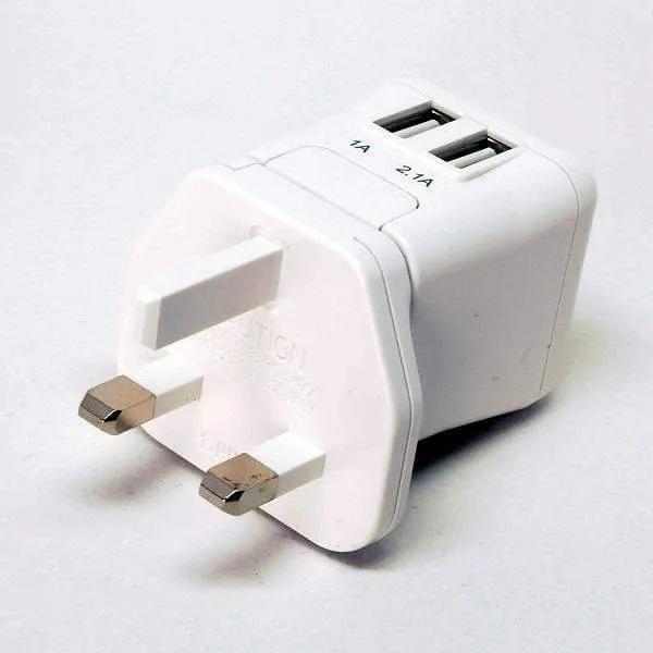 Voltage Valet - Universal Travel Adaptor Kit - Dual USB | US / EU / GB / AU / CH / HK