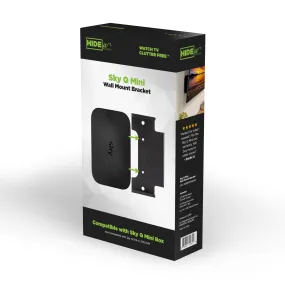 W - HIDEit Sky Q Mini Retail Packaging | Sky Q Mini Wall Mounts in Retail Packaging