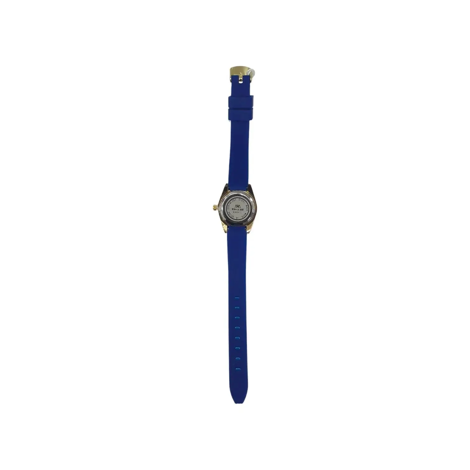 Womens Wristwatch With Gold Dial