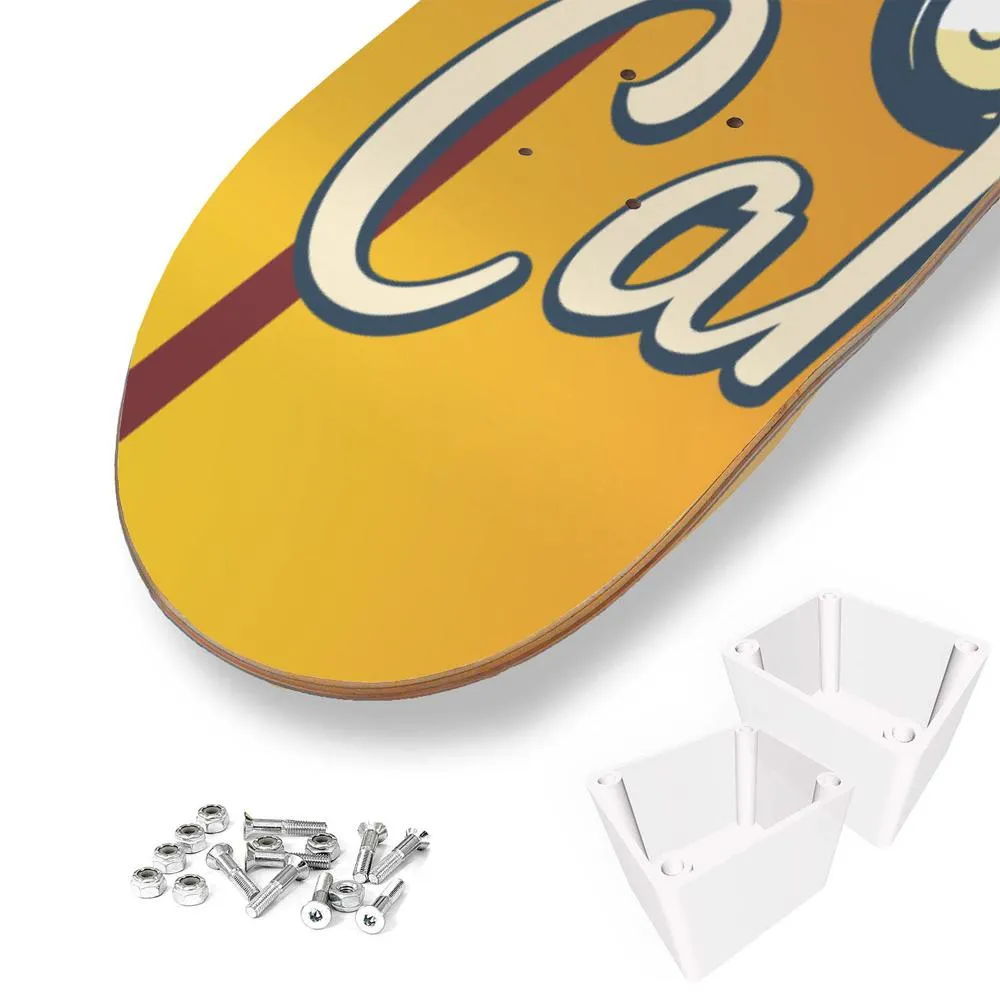 Wonderful California Skateboard Wall Art