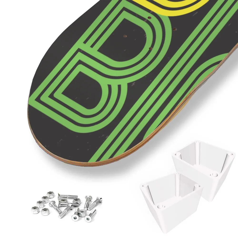Work hard dream big | Inspirational Phrases | Skateboard Wall Art, Mural & Skate Deck Art | Home Decor | Wall Decor
